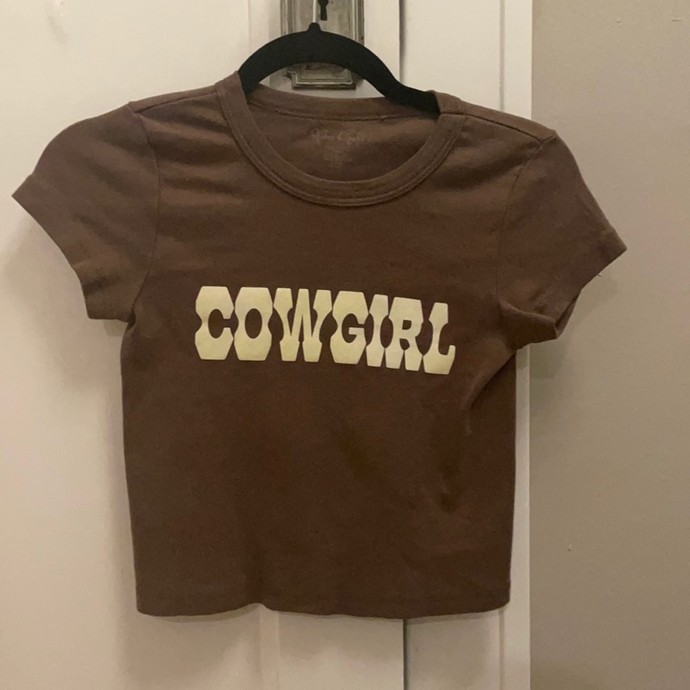 John Galt/Brandy Melville baby tee